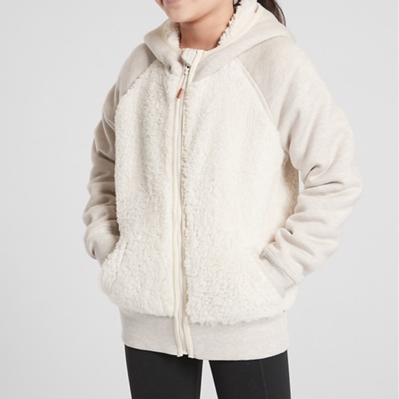 Athleta Other - Athleta Girl Sherpa Full Zip Jacket